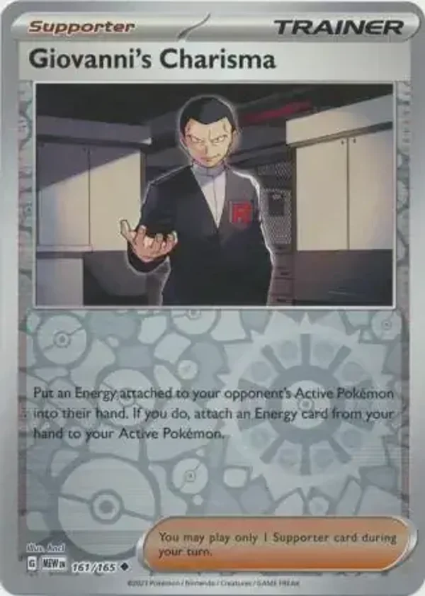 151  161/165 Giovanni's Charisma Rev Holo