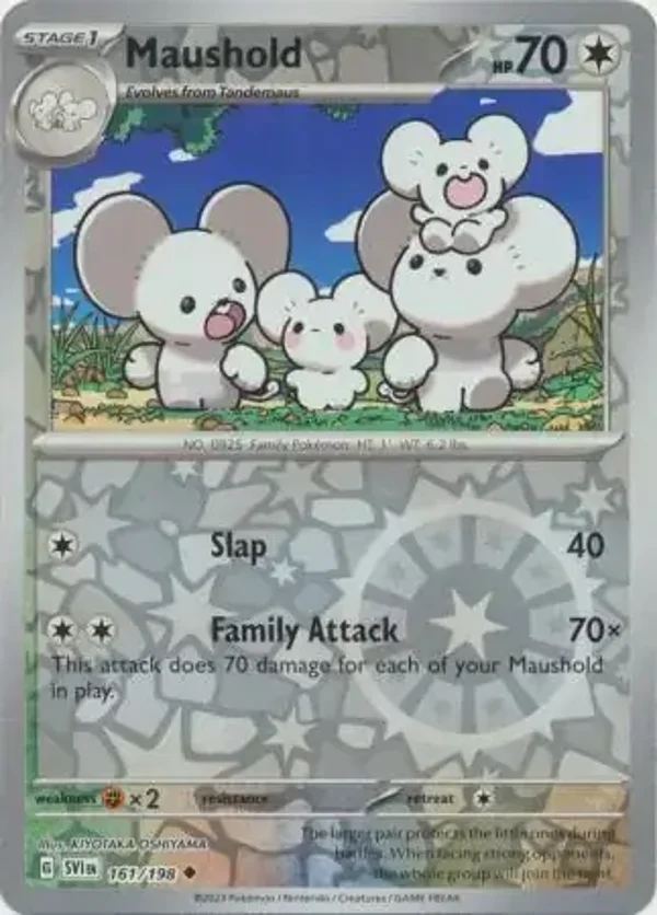 Scarlet & Violet  161/198 Maushold Rev Holo