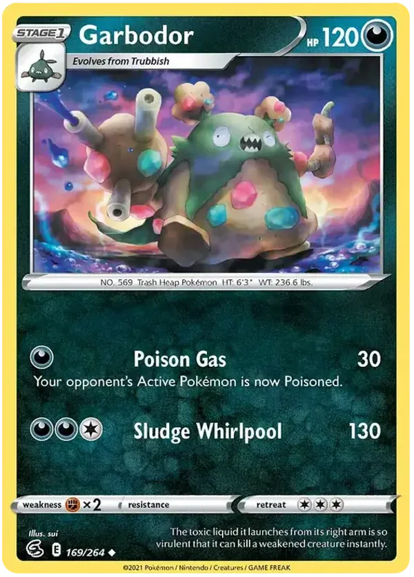 Fusion Strike  169/264 Garbodor