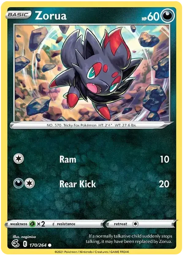 Fusion Strike  170/264 Zorua
