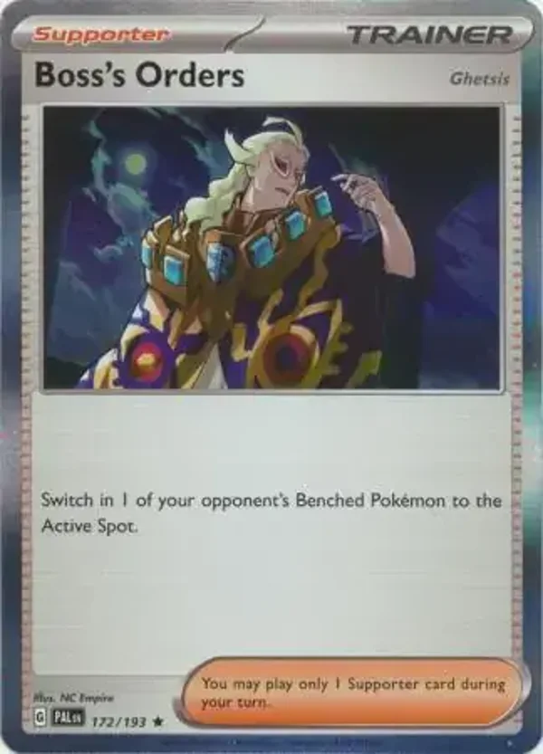 Paldea Evolved  172/193 Boss's Orders