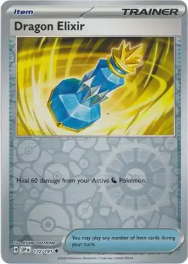 Surging Sparks  172/191 Dragon Elixir Rev Holo