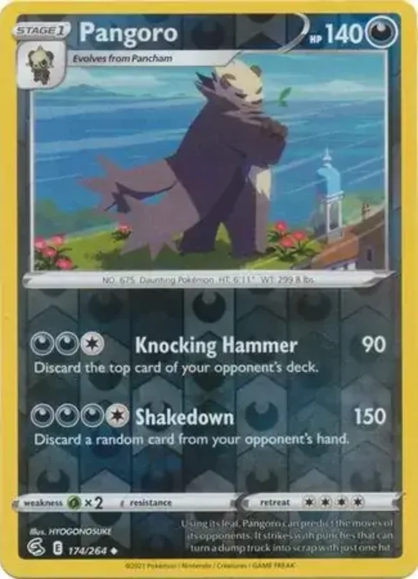 Fusion Strike  174/264 Pangoro Rev Holo
