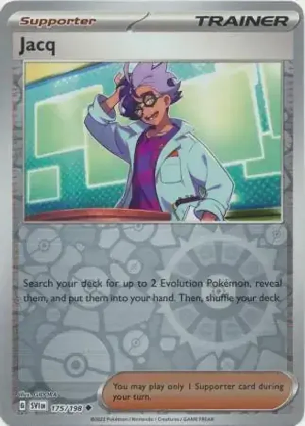 Scarlet & Violet  175/198 Jacq Rev Holo