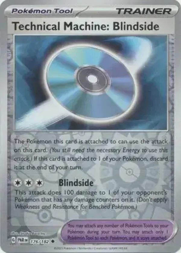Paradox Rift  176/182 Technical Machine: Blindside Rev Holo