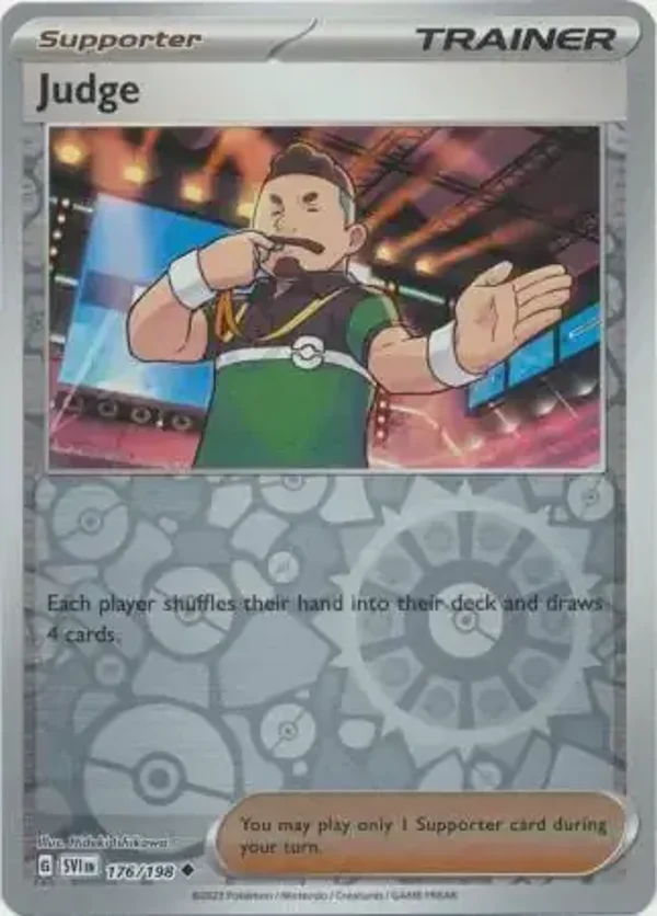 Scarlet & Violet  176/198 Judge Rev Holo