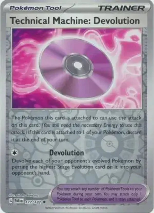 Paradox Rift  177/182 Technical Machine: Devolution Rev Holo