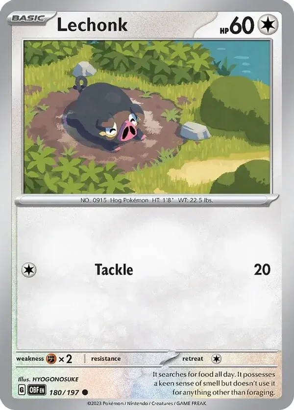 Obsidian Flames  180/197 Lechonk