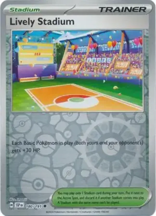 Surging Sparks  180/191 Lively Stadium Rev Holo
