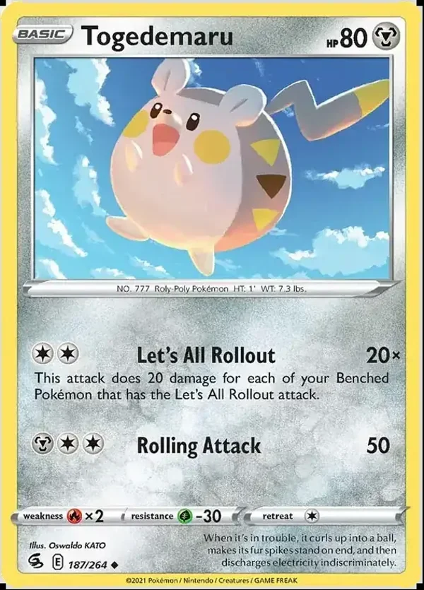 Fusion Strike  187/264 Togedemaru