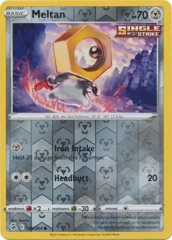 Fusion Strike  188/264 Meltan Rev Holo