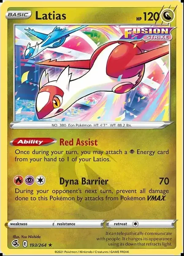 Fusion Strike  193/264 Latias