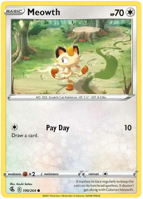 Fusion Strike  199/264 Meowth