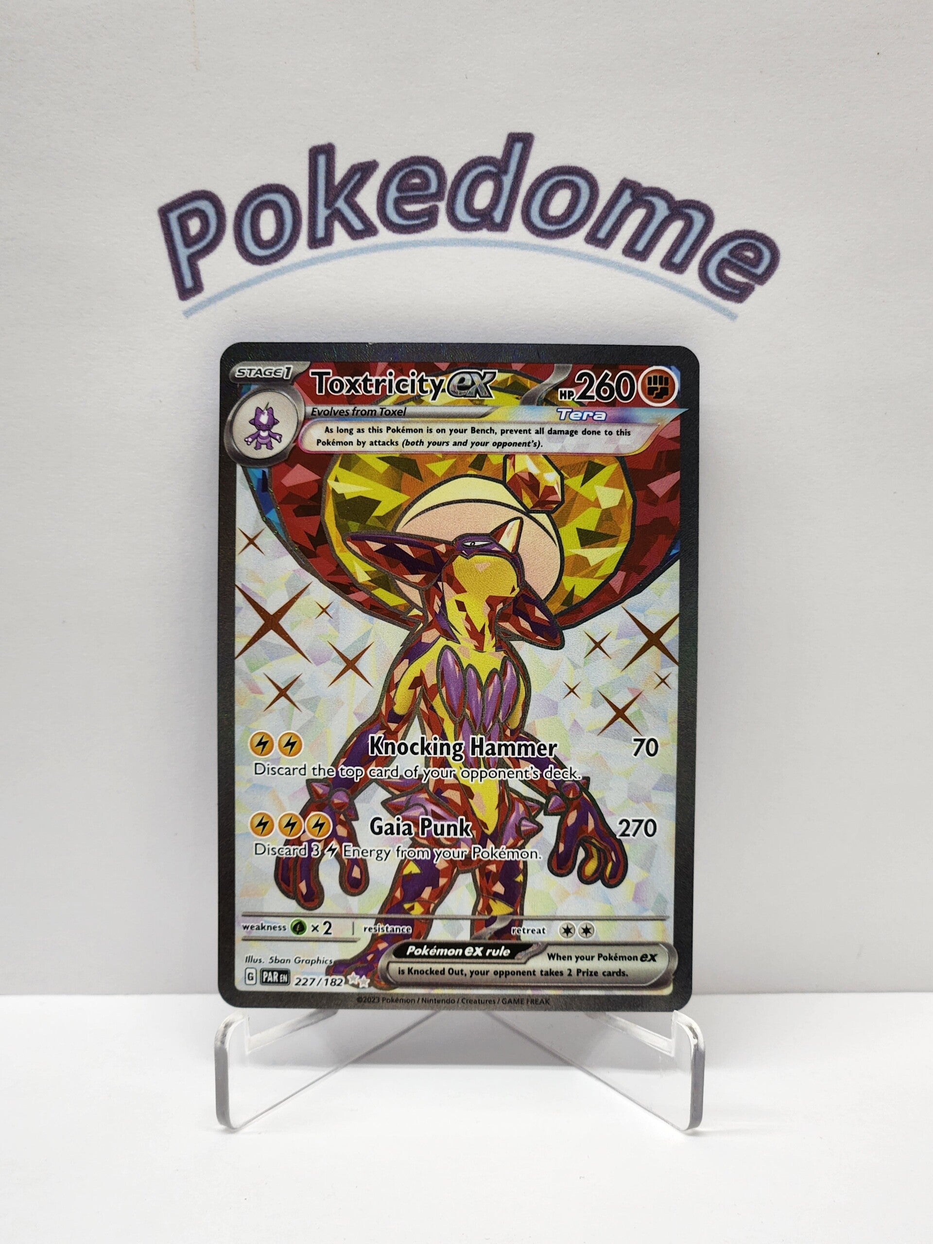 Paradox Rift  227/182 Toxtricity Ex