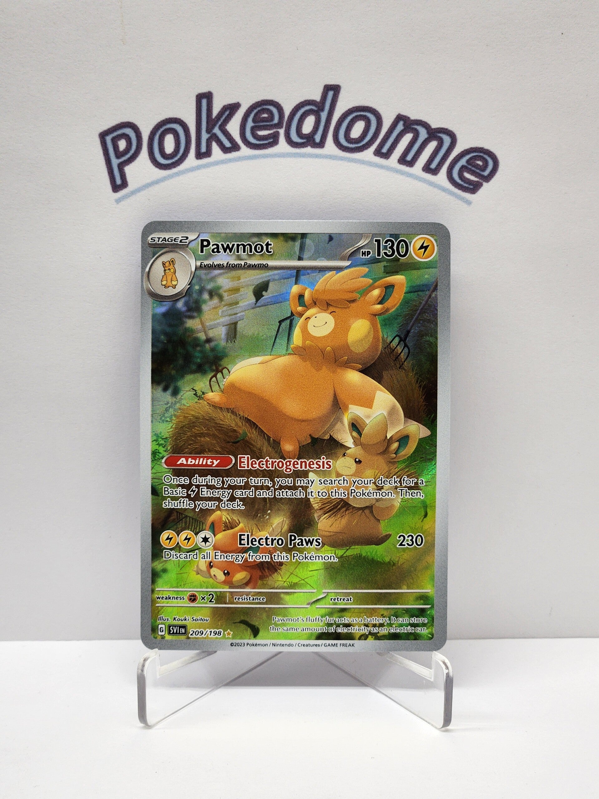 Scarlet & Violet  209/198 Pawmot