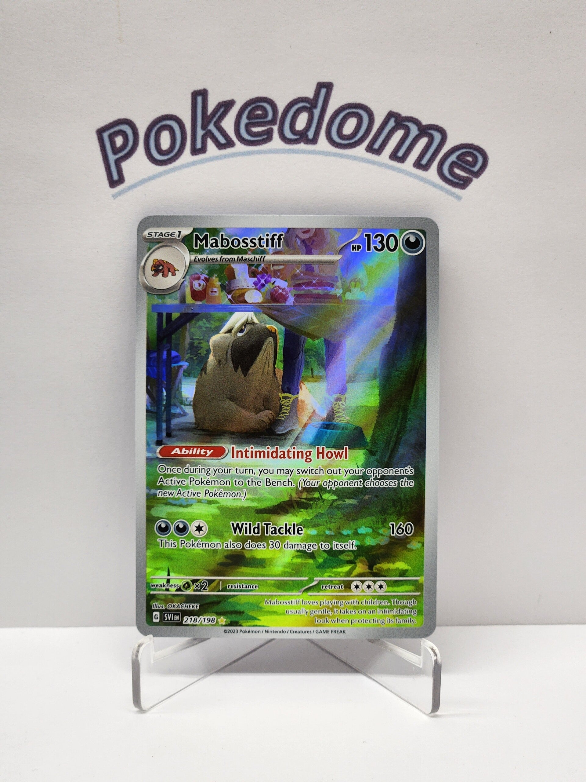 Scarlet & Violet  218/198 Mabosstiff