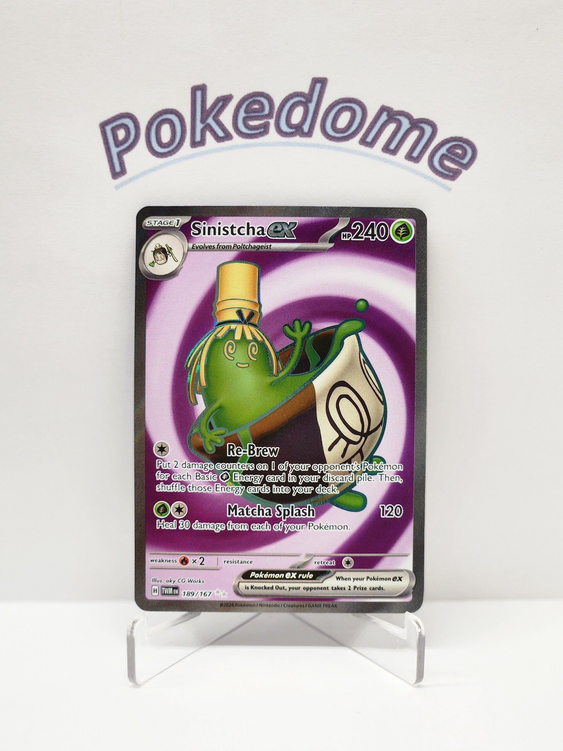 Twilight Masquerade  189/167 Sinistcha Ex