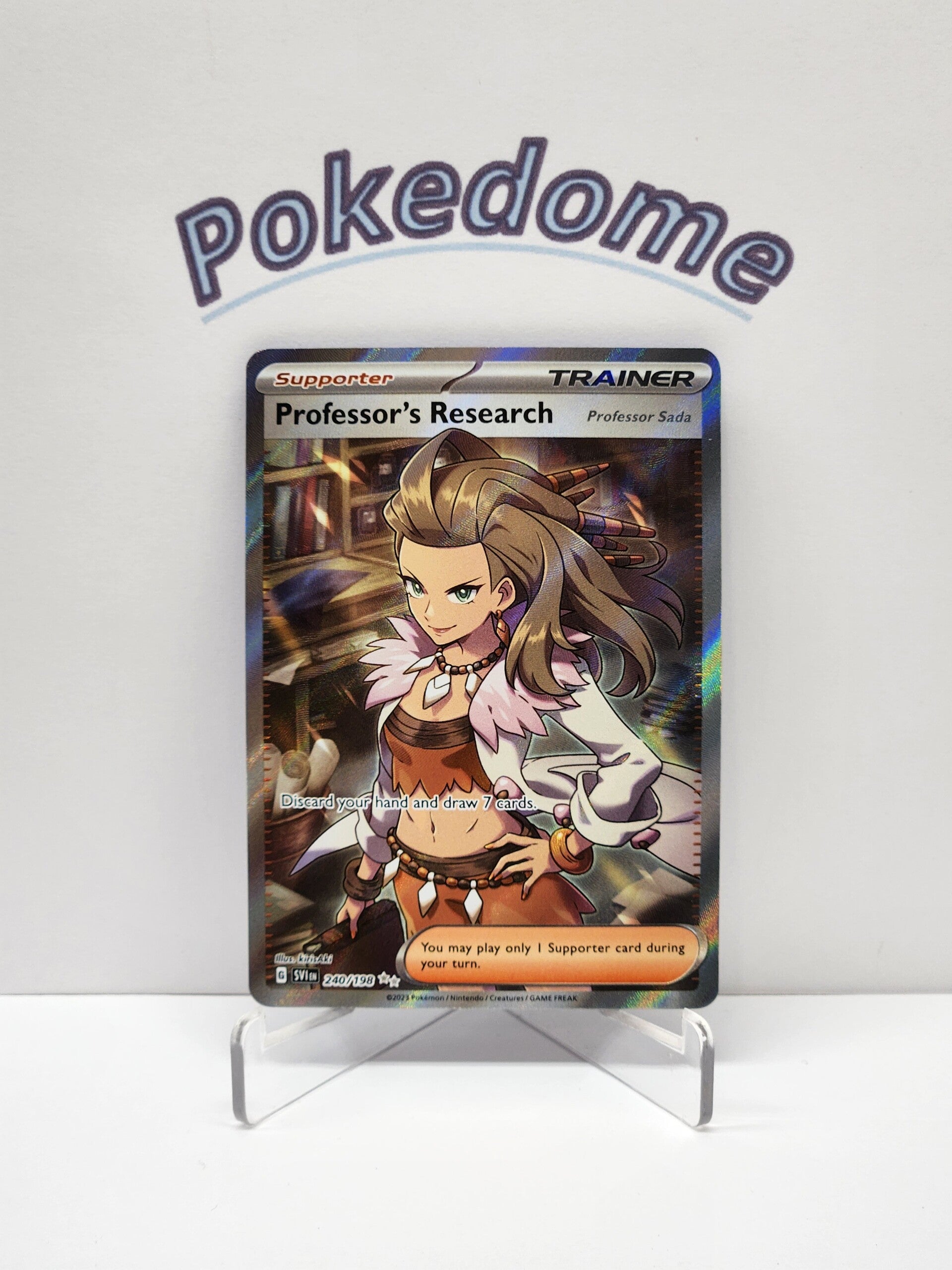 Scarlet & Violet  240/198 Professor's Research Porfessor Sada