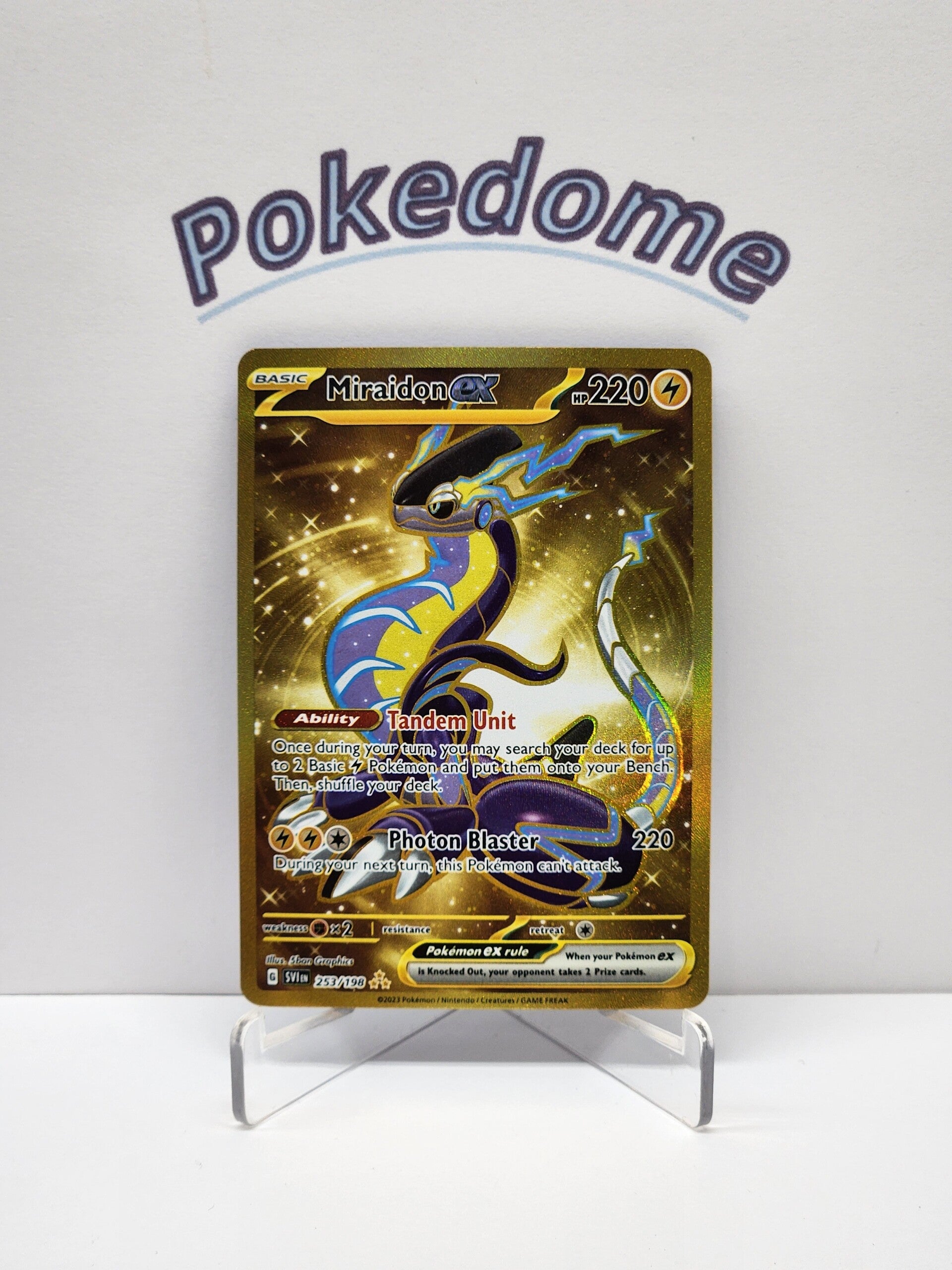 Scarlet & Violet  253/198 Miraidon Ex