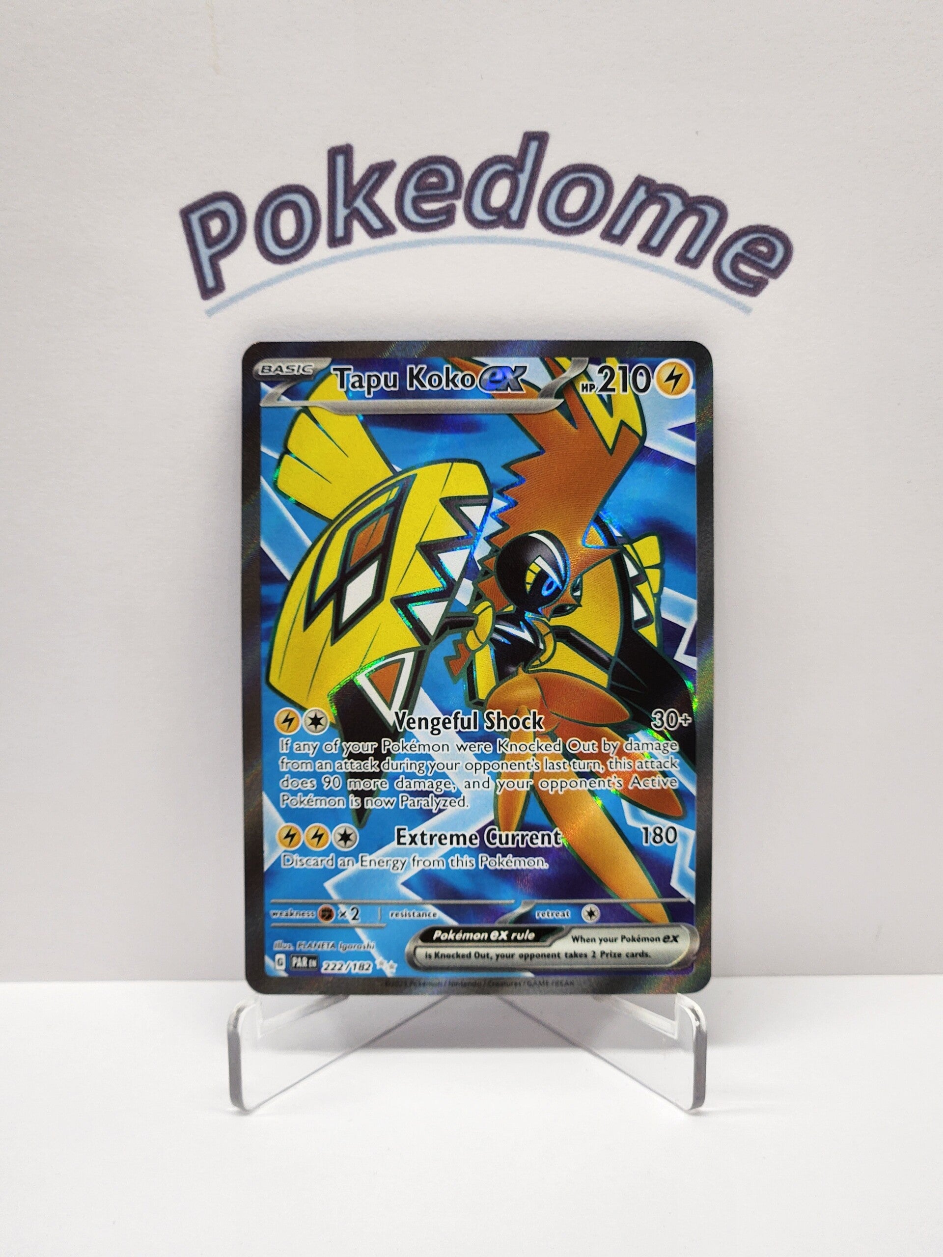 Paradox Rift  222/182 Tapu Koko Ex