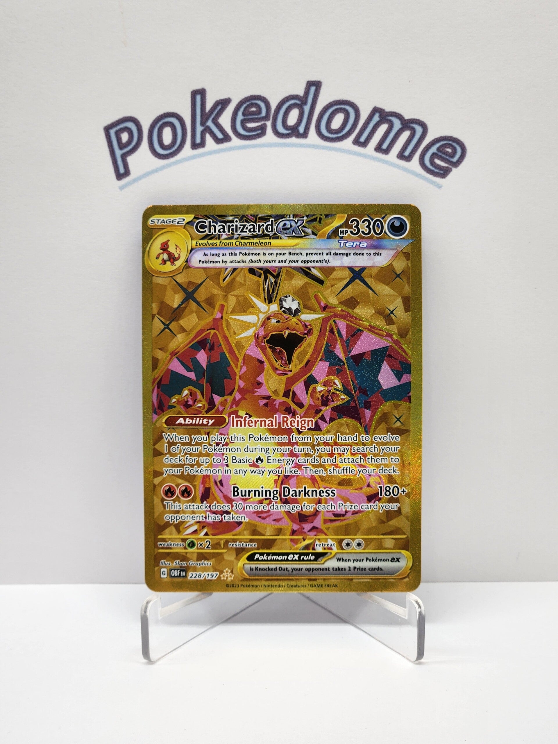 Obsidian Flames  228/197 Charizard Ex
