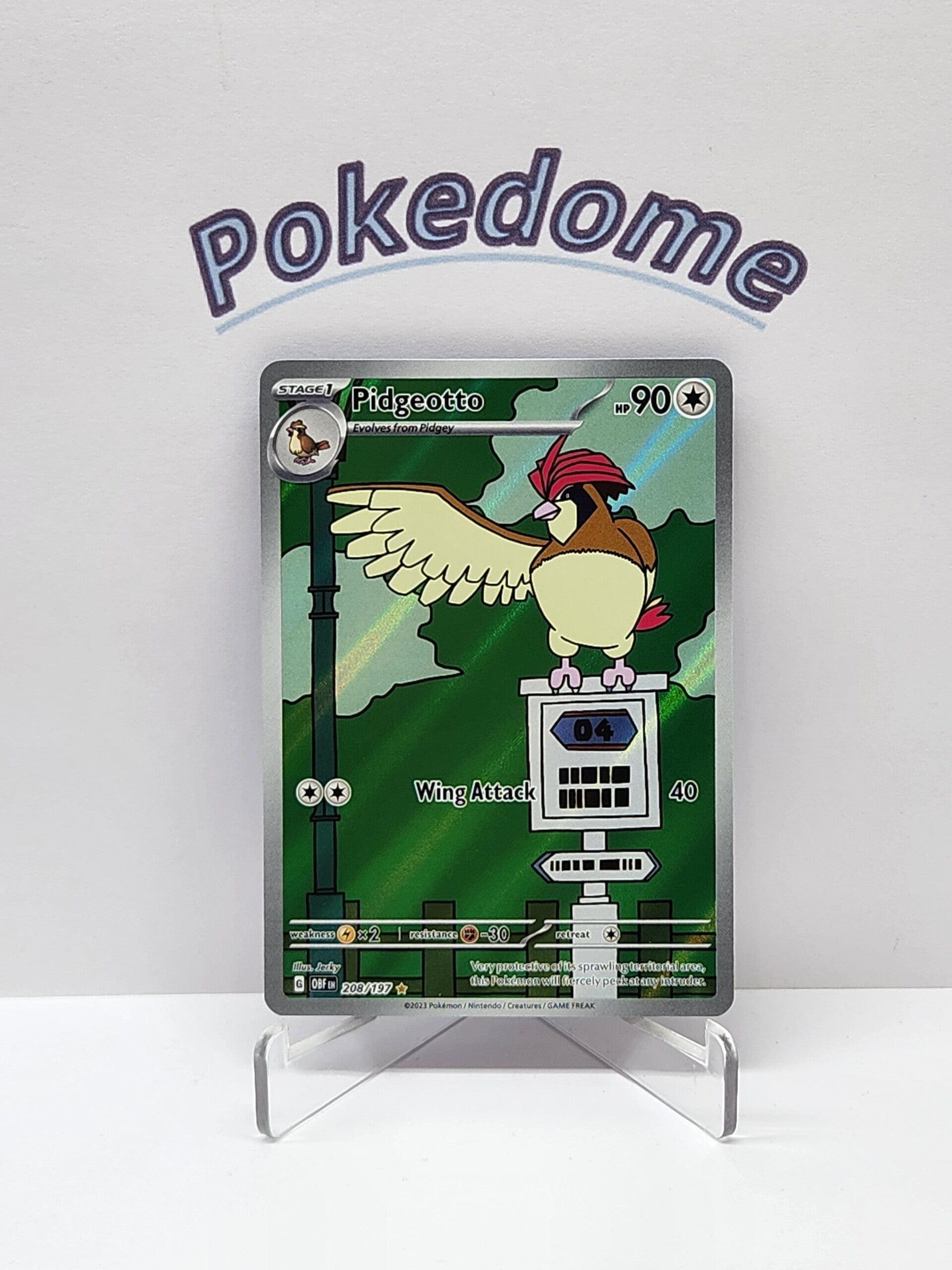 Obsidian Flames  208/197 Pidgeotto