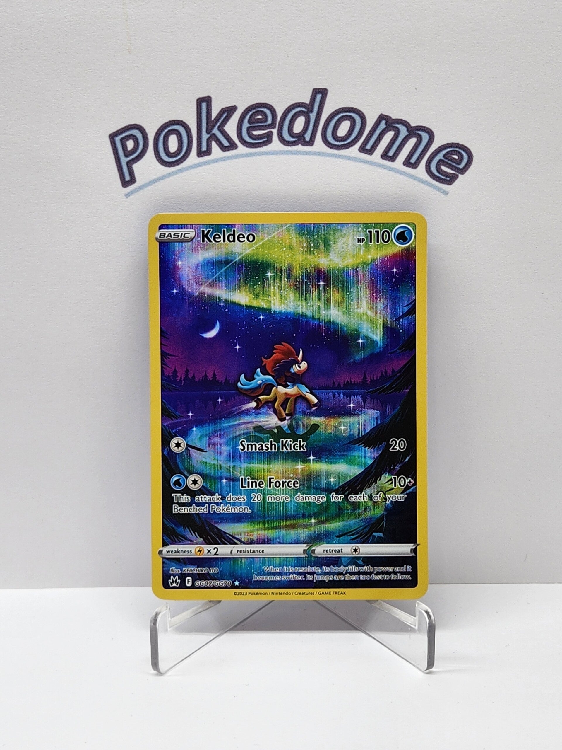 Crown Zenith  GG07/GG70 Keldeo