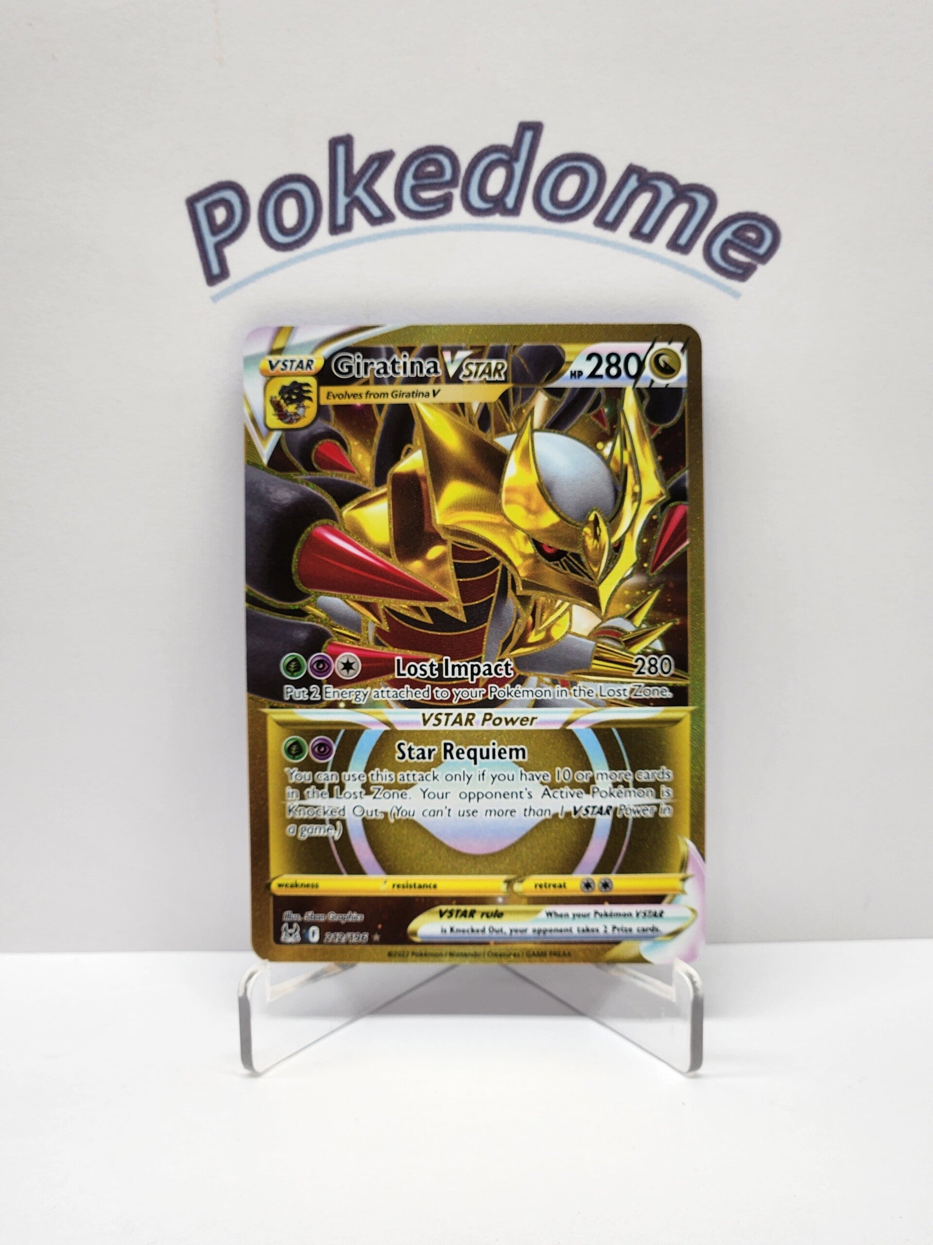 Lost Origin  212/196 Giratina Vstar