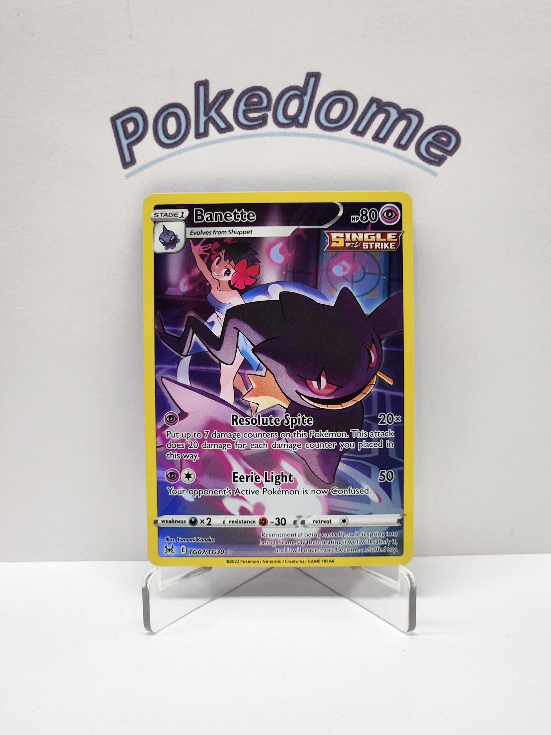 Lost Origin  TG07/TG30 Banette