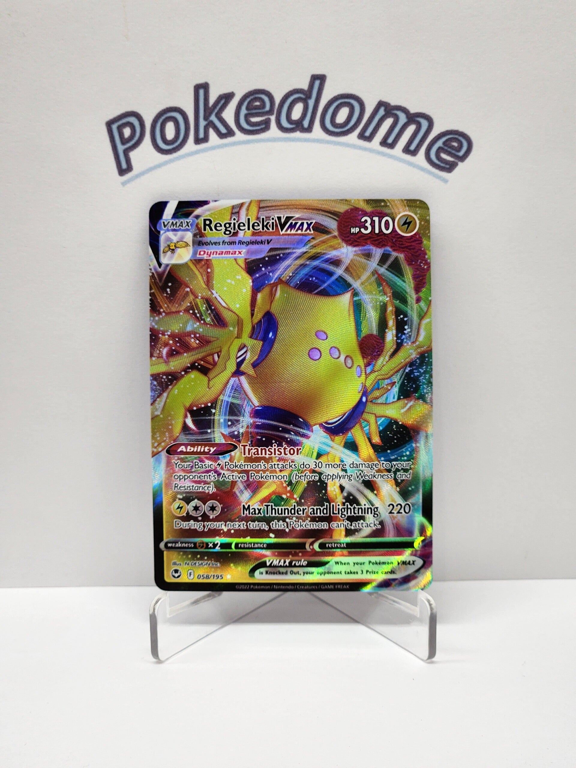 Silver Tempest  058/195 Regieleki Vmax