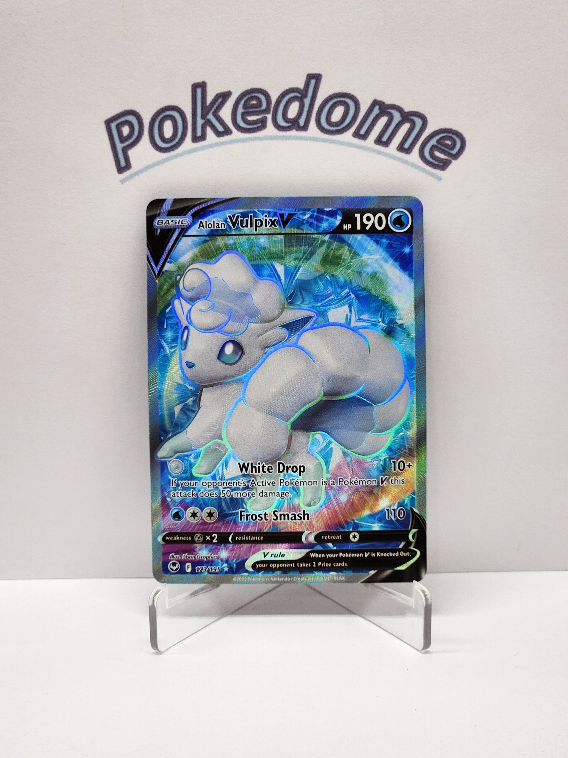 Silver Tempest  173/195 Alolan Vulpix V