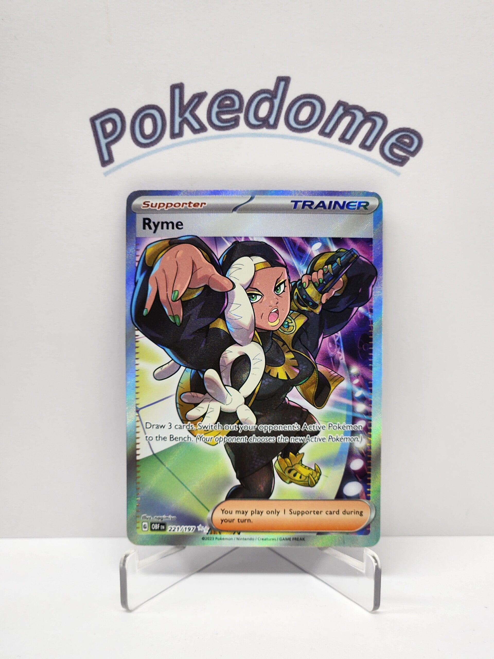 Obsidian Flames  221/197 Ryme