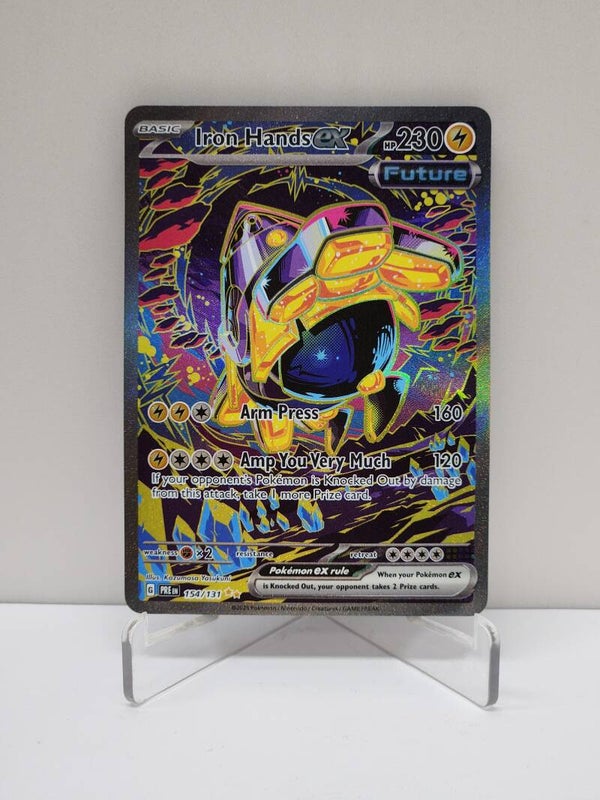 Prismatic Evolutions  154/131 Iron Hands Ex