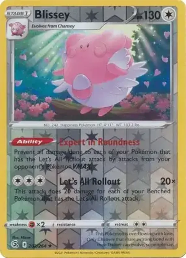 Fusion Strike  203/264 Blissey Rev Holo