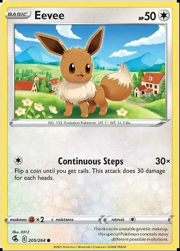 Fusion Strike  205/264 Eevee
