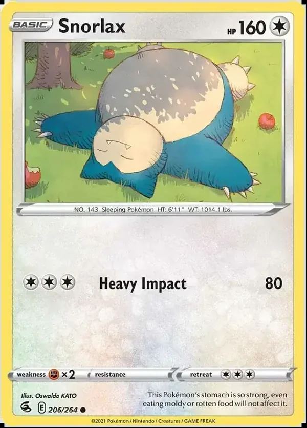 Fusion Strike  206/264 Snorlax