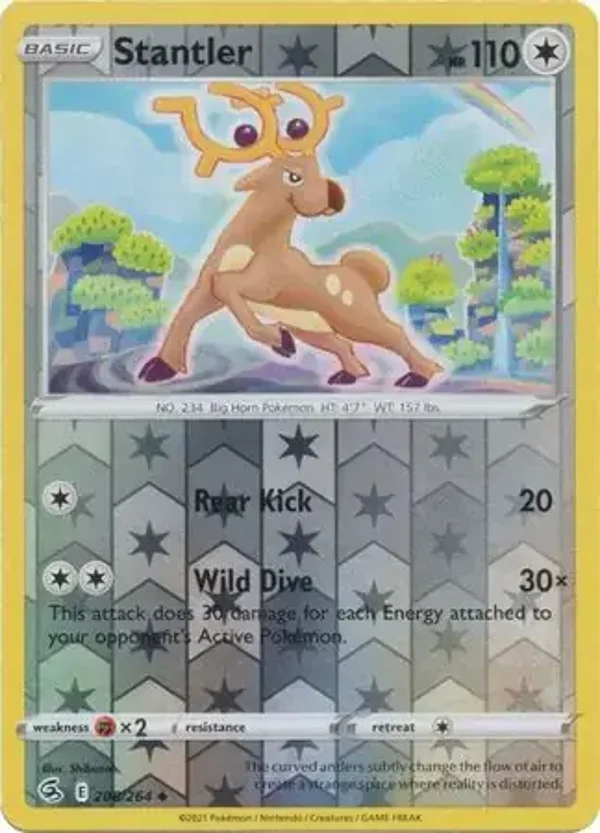 Fusion Strike  208/264 Stantler Rev Holo