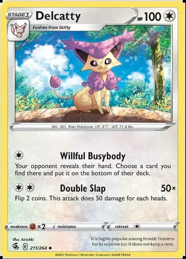 Fusion Strike  211/264 Delcatty