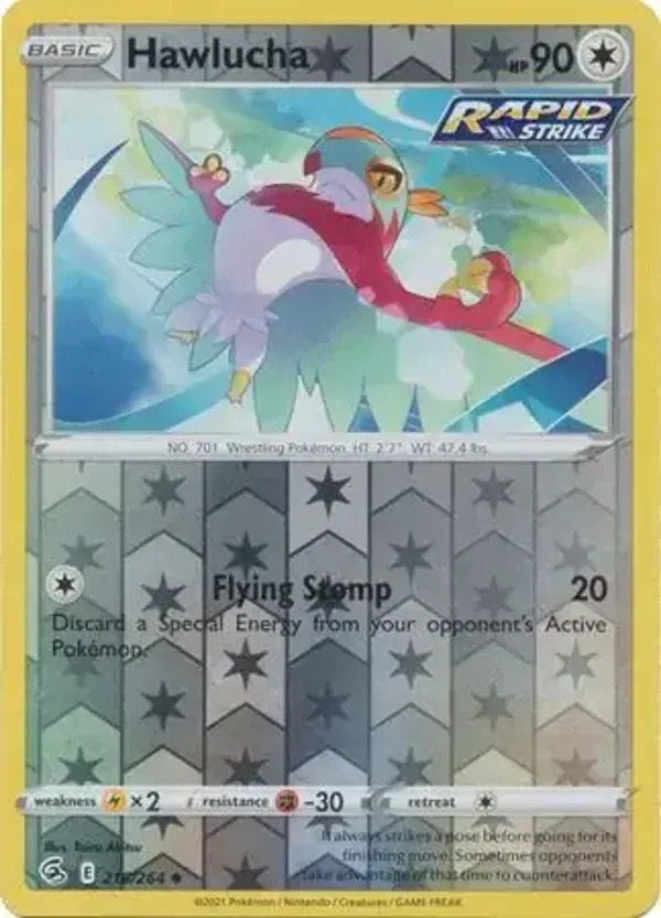 Fusion Strike  216/264 Hawlucha Rev Holo
