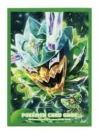 Ogrepon Ex Premium Collection Green card sleeves  (1 pack 65 sleeves)