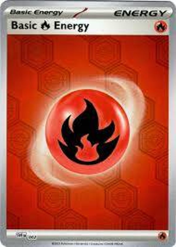 Shrouded Fable  SVE 002 Fire Energy Rev Holo