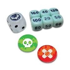 Silver tempest Dice and Damage Counters