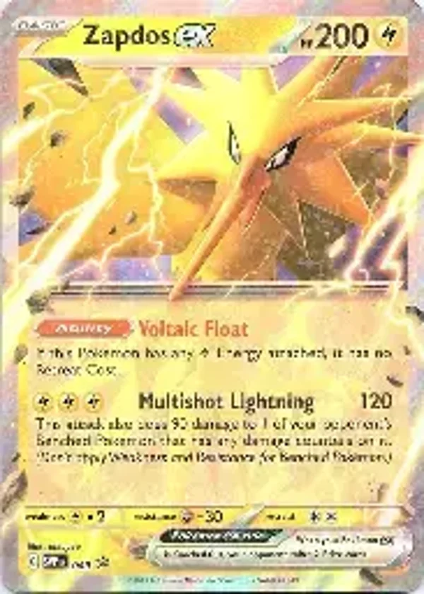 Promo  SVP 049 Zapdos Ex (Jumbo card)