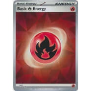Prismatic Evolution  SVE 010 Fire Energy Rev Holo