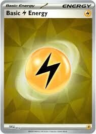 Prismatic Evolution  SVE 012 Lightning Energy Rev Holo