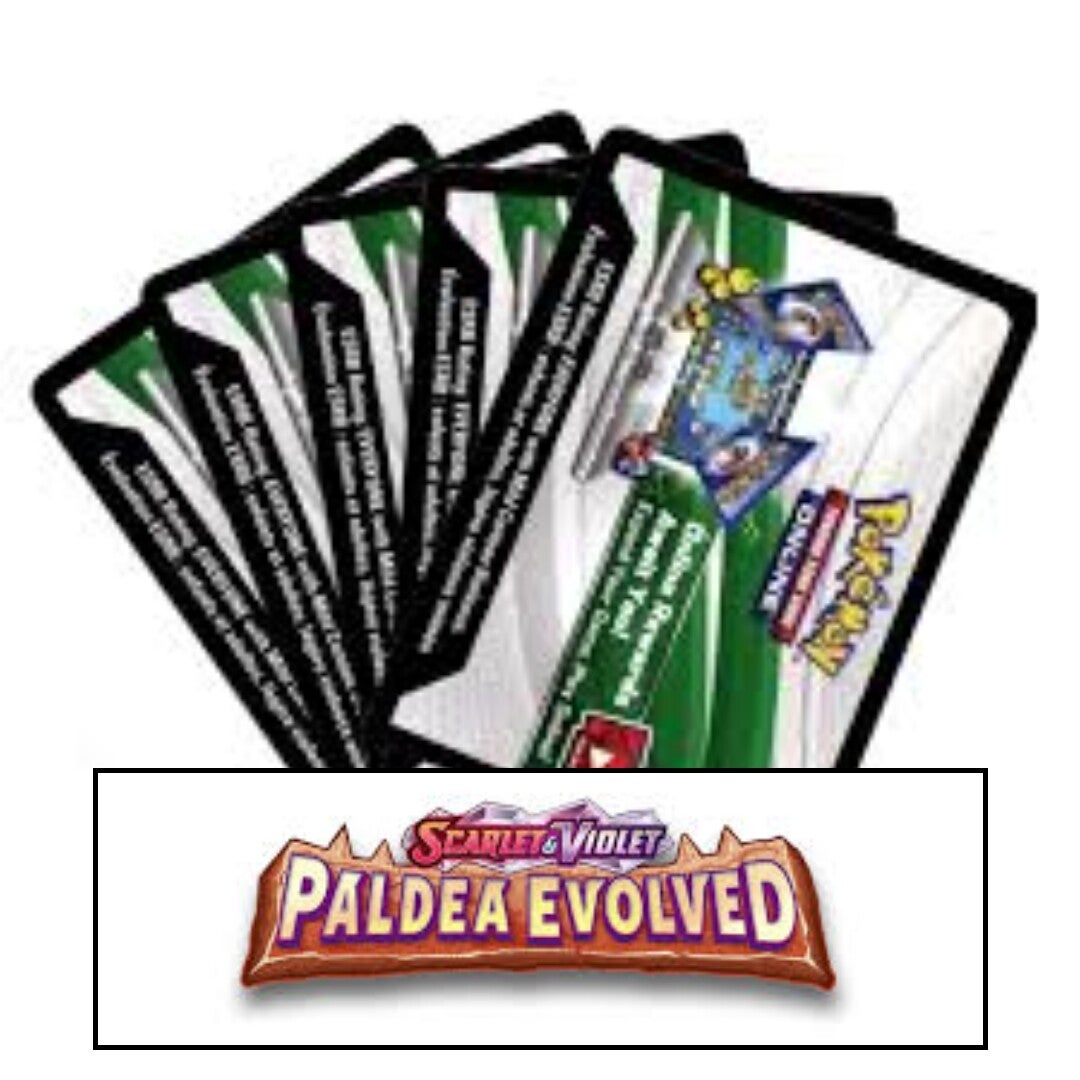 Paldea Evolved... 10 TCG Online Code Cards