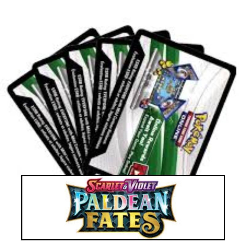 Paldean Fates... 10 TCG Online Code Cards