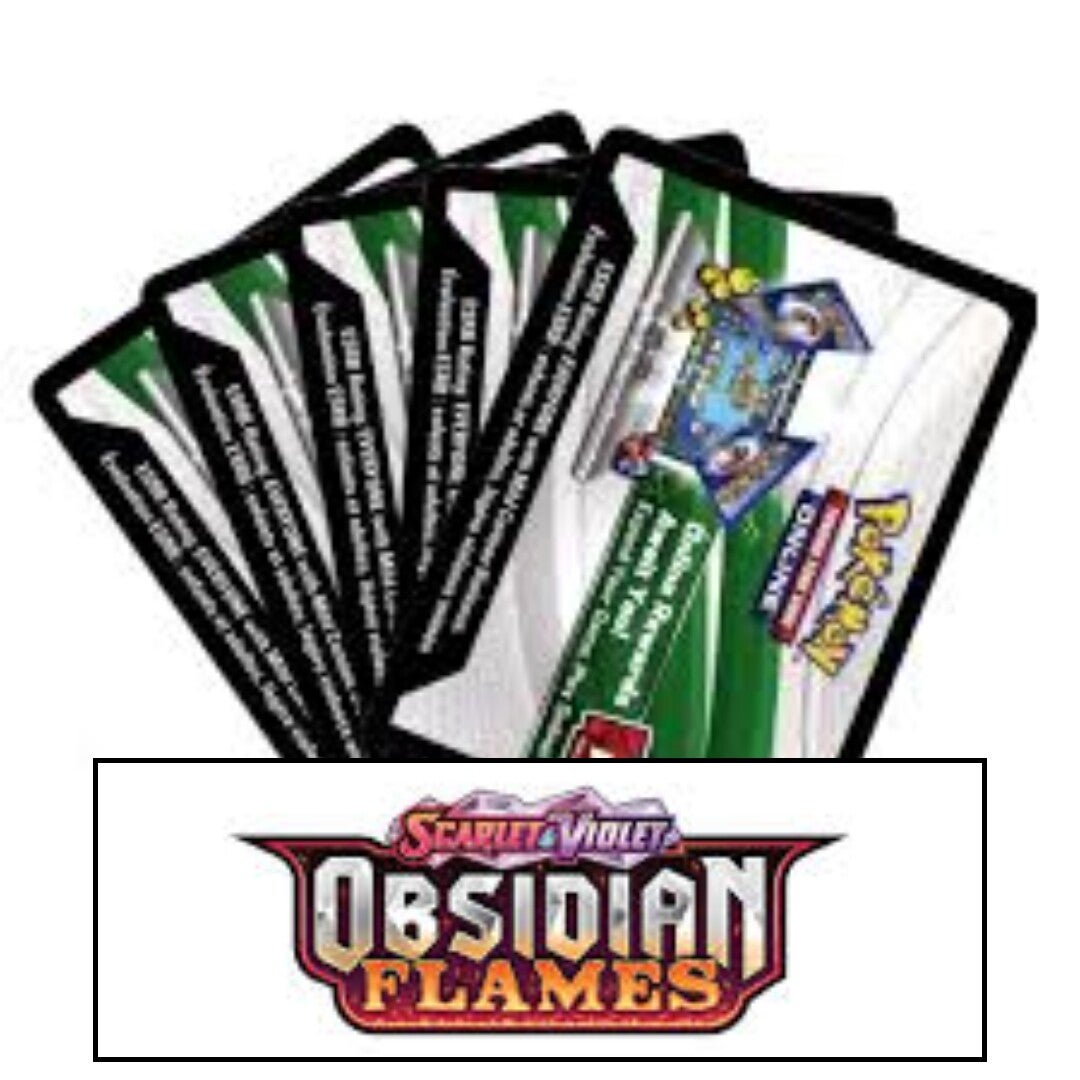 Obsidian Flames... 10 TCG Online Code Cards