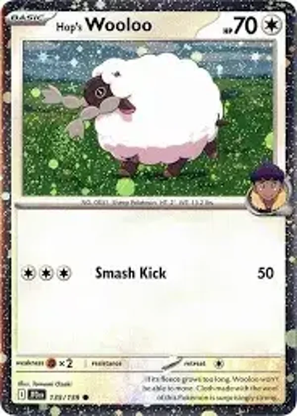 Journey Together  135/159 Hop's Wooloo (Cosmos)