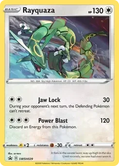 Promo SWSH 029 Rayquaza